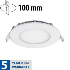 Φωτιστικό LED Στρογγυλό Χωνευτό 6W 230V 510lm 3000K Θερμό Φως 99LED971WW
